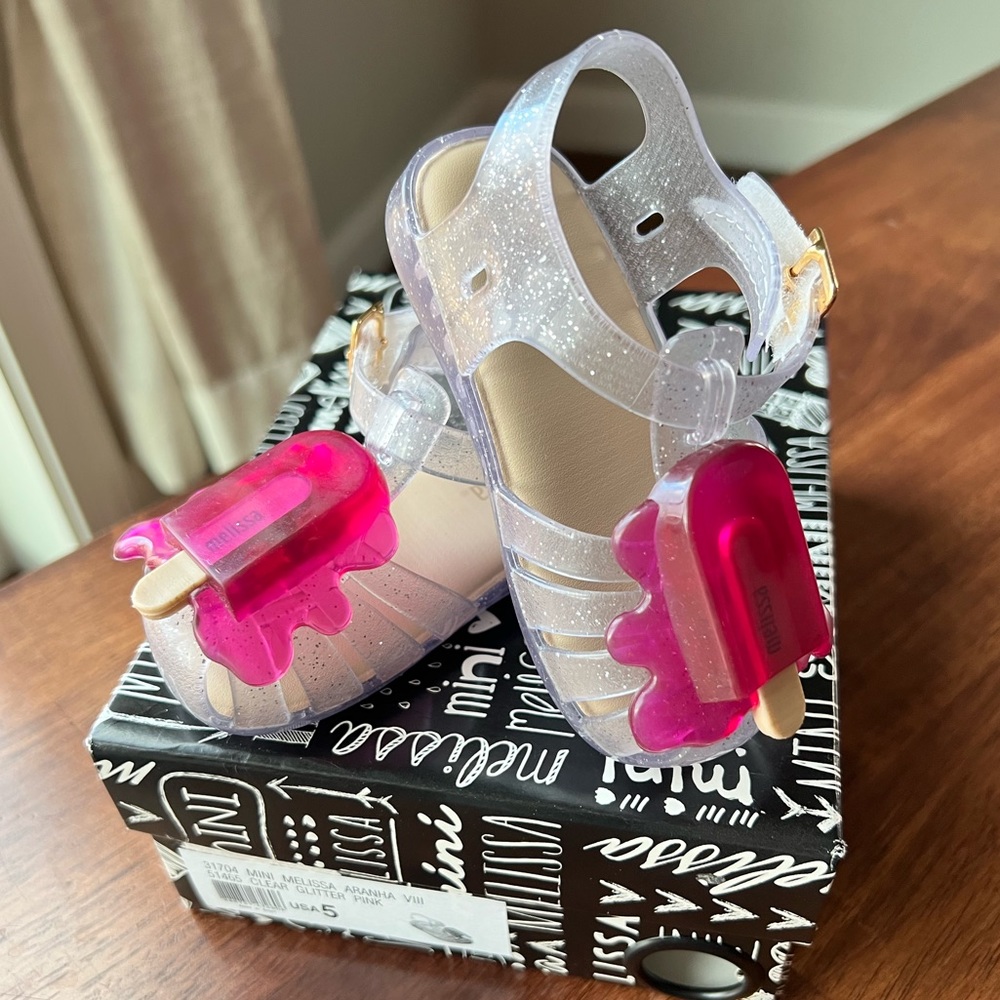 Mini Melissa Aranha Popsicle sandal